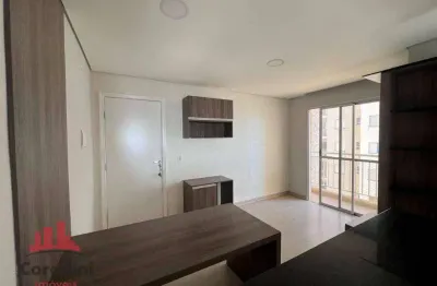 Apartamento com 2 dormitórios para alugar, 53 m² por r$ 2.121,00/mês - jardim paulistano - americana/sp