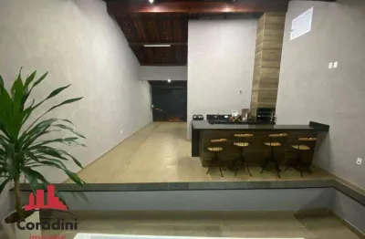 Casa com 2 dormitórios à venda, no bairro parque santo antônio (nova veneza) - sumaré/sp