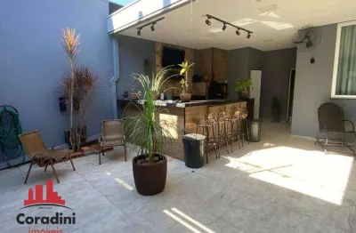 Casa com 3 quartos à venda, no bairro terra azul -  santa bárbara d'oeste/sp