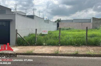 Terreno à venda, 337 m² por r$ 369.000 - residencial dona margarida - santa bárbara d'oeste/sp