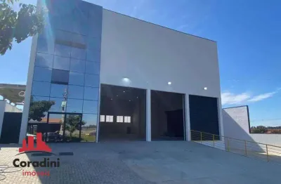 Galpão para alugar, 1200 m² - jardim residencial veccon - sumaré/sp