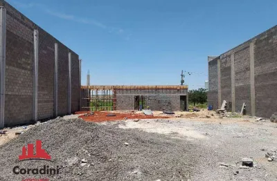 Galpão para alugar, 850 m² por r$ 14.664/mês - parque industrial souza queiroz - limeira/sp