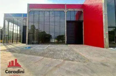 Salão para alugar, 513 m² - loteamento industrial nossa senhora de fátima - americana/sp