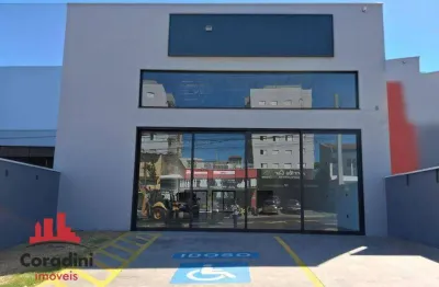 Salão novo com 258,73m² para locação no bairro são domingos em americana !