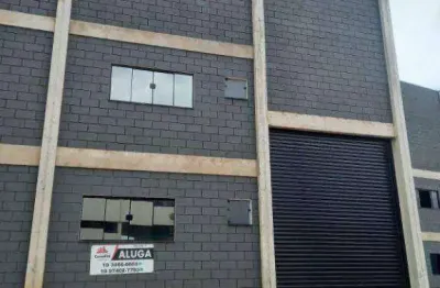 Galpão para alugar, 1100 m² por r$ 16.000/mês - parque industrial tânia maria covalenco - nova odessa/sp