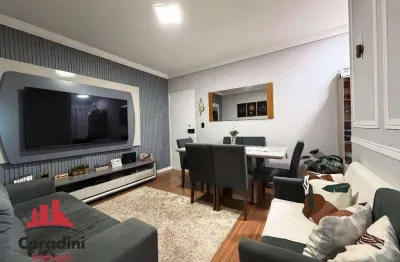 Apartamento com 3 dormitórios, 60 m² - venda por R$ 350.000,00 ou aluguel por R$ 2.505,00/mês - Parque Universitário - Americana/SP