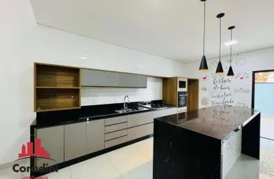 Casa com 3 quartos, 160 m² - venda por R$ 990.000,00 ou aluguel por R$ 6.050,00/mês - Jardim Golden Park - Hortolândia/SP