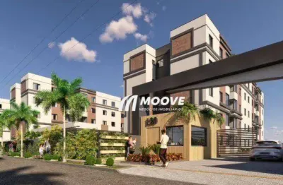 Apartamento com 2 dormitórios à venda, 40 m² por r$ 195.000,00 - passo das pedras - gravataí/rs