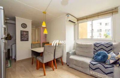 Apartamento com 2 dormitórios à venda, 38 m² por r$ 140.000,00 - parque marechal rondon - cachoeirinha/rs