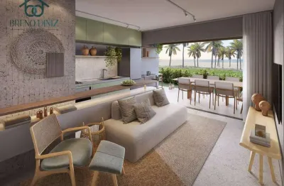 Apartamento com 1 dormitório à venda, 30 m² por r$ 334.000,00 - cumbuco - caucaia/ce