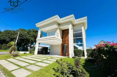 Casa com 4 dormitórios à venda, 220 m² por r$ 1.650.000,00 - alto do garrote - caucaia/ce