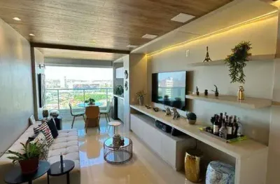 Apartamento projetado com 3 dormitórios à venda, 110 m² por r$ 1.190.000 - engenheiro luciano cavalcante - fortaleza/ce