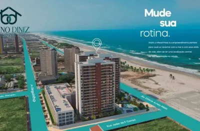 Apartamento com 2 quartos à venda na avenida clóvis arrais maia, praia do futuro ii, fortaleza, 65 m2 por r$ 453.000