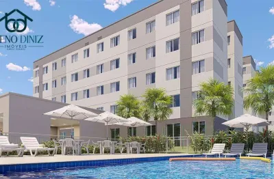 Apartamento com 2 quartos à venda na Rua Nadir Saboya, Sapiranga, Fortaleza
