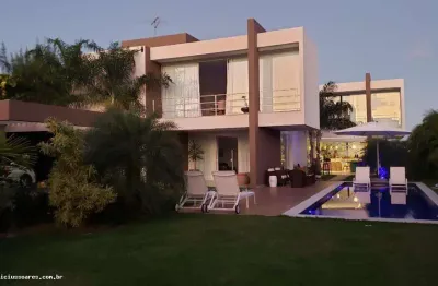 Casa em condomínio para locação em camaçari, busca ville, 4 dormitórios, 4 suítes, 6 banheiros, 4 vagas