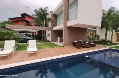 Casa em condomínio para venda em camaçari, busca ville, 4 dormitórios, 4 suítes, 6 banheiros, 4 vagas