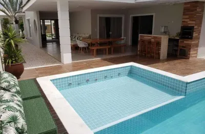 Casa em condomínio para locação em camaçari, alphaville litoral norte 1, 4 dormitórios, 4 suítes, 7 banheiros, 2 vagas