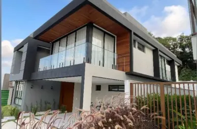Casa em condomínio para venda em camaçari, alphaville (abrantes), 5 dormitórios, 4 suítes, 6 banheiros, 4 vagas