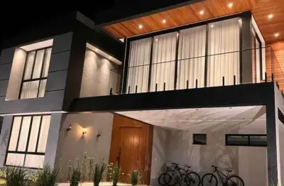 Casa em condomínio para venda em camaçari, alphaville (abrantes), 5 dormitórios, 4 suítes, 6 banheiros, 4 vagas