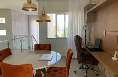 Casa em condomínio para locação em camaçari, alphaville litoral norte 1, 4 dormitórios, 3 suítes, 4 banheiros, 2 vagas