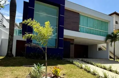 Casa em condomínio para locação em camaçari, alphaville litoral norte 2, 3 dormitórios, 3 suítes, 2 banheiros, 4 vagas