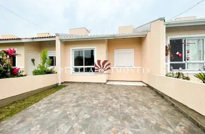 Casa em condomínio fechado com 2 quartos à venda na rua santa júlia, 51, olaria, canoas por r$ 320.000