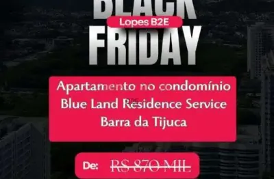 Flat com 1 quarto à venda na Rua César Lattes, --, Barra da Tijuca, Rio de Janeiro