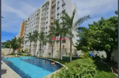Imobiliaria lopes b2e vende excelente apartamento 2 quartos - 55m2 - anil -  condominio caminhos da barra r$ 252.000,00.