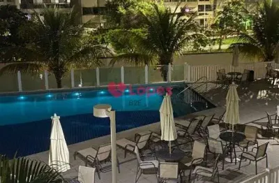 Lopes B2E vende | R$ 850.000 Lindissimo Apartamento no Recreio dos Bandeirantes – 3 Quartos (1 Suite) , 87m2- Condominio California Coast