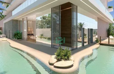 Apartamento com piscina praia aquecida com água salgada- maison lumiere