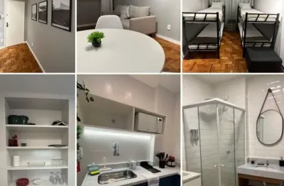 Niterói - Centro | Mobiliado ao lado do Plaza, 1Q, sala ampla e elevador