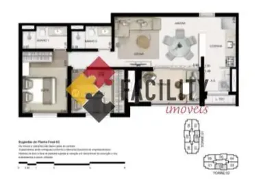 Apartamento com 3 quartos à venda na avenida brasil, 590, jardim guanabara, campinas, 170 m2 por r$ 1.394.455