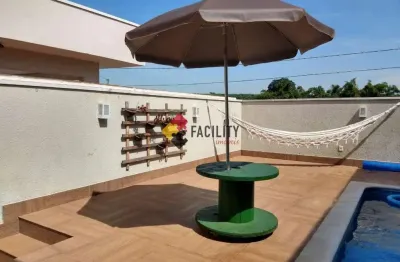 Casa em condomínio fechado com 3 quartos à venda na desembargador adalberto josé queiroz telles de camargo aranha, 1, jardim pari, paulínia, 174 m2 por r$ 1.325.000