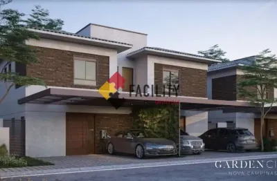Casa em condomínio fechado com 3 quartos à venda na rua madre maria santa margarida, 453, parque nova campinas, campinas, 148 m2 por r$ 1.400.000