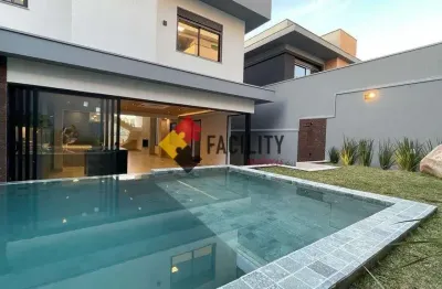 Casa em condomínio fechado com 4 quartos à venda na rua césar antonio d¿ottaviano, 131, vila dos plátanos, campinas, 312 m2 por r$ 2.890.000