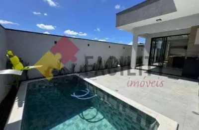 Casa em condomínio fechado com 3 quartos à venda na rua sebastião cardoso, 548, parque brasil 500, paulínia, 165 m2 por r$ 1.700.000