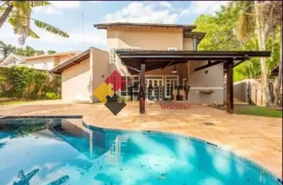 Casa em condomínio fechado com 4 quartos à venda na rua dos vidoeiros, 455, sítios de recreio gramado, campinas, 350 m2 por r$ 2.500.000
