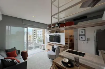 Apartamento com 1 quarto para alugar na rua alecrins, 370, cambuí, campinas, 40 m2 por r$ 4.200