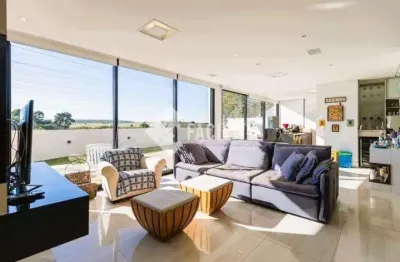 Casa em condomínio fechado com 3 quartos à venda na avenida carlos diaulas serpa, 100, loteamento parque dos alecrins, campinas, 270 m2 por r$ 2.650.000