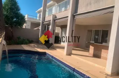Casa em condomínio fechado com 4 quartos à venda na rua professor antonio mendes vinagre, 1, parque das quaresmeiras, campinas, 330 m2 por r$ 2.200.000