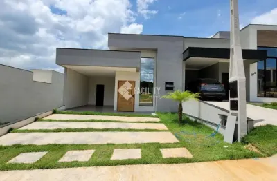 Casa em condomínio fechado com 3 quartos à venda na rua sebastião maurício de oliveira, 208, loteamento park gran reserve, indaiatuba, 140 m2 por r$ 1.050.000