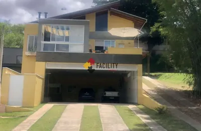 Casa em condomínio fechado com 4 quartos à venda na avenida professora dea ehrhardt carvalho, 1800, sítios de recreio gramado, campinas, 400 m2 por r$ 3.000.000