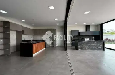 Casa em condomínio fechado com 4 quartos à venda na avenida isaura roque quércia, 5, loteamento residencial pedra alta (sousas), campinas, 580 m2 por r$ 5.500.000