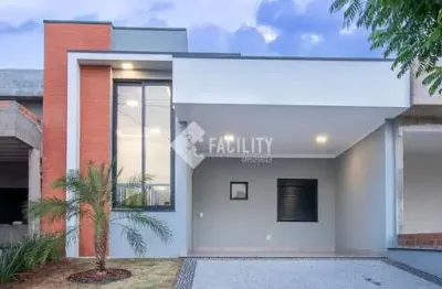 Casa em condomínio fechado com 3 quartos à venda na avenida luiz greco, 600, vila monte alegre, paulínia, 139 m2 por r$ 990.000