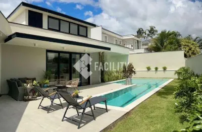 Casa em condomínio fechado com 3 quartos para alugar na rua doutor adhemar de barros, 629, jardim europa, valinhos, 270 m2 por r$ 18.000