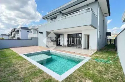 Casa em condomínio fechado com 4 quartos à venda na avenida doutor roberto cerqueira de oliveira rosa, s/n, loteamento residencial arborais, campinas, 360 m2 por r$ 3.700.000