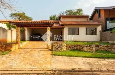 Casa em condomínio fechado com 4 quartos à venda na rua da glória, 306, loteamento caminhos de san conrado (sousas), campinas, 289 m2 por r$ 1.700.000