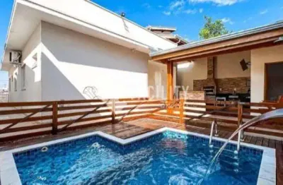 Casa em condomínio fechado com 3 quartos à venda na rua sanhaço, 36, jardim itapoan, monte mor, 161 m2 por r$ 690.000