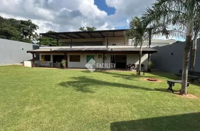 Casa em condomínio fechado com 3 quartos para alugar na roda d'água, 777, condomínio chácara grota azul, hortolândia, 499 m2 por r$ 8.500