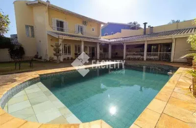 Casa em condomínio fechado com 3 quartos à venda na rua doutor antônio duarte da conceição, 1700, jardim madalena, campinas, 400 m2 por r$ 2.000.000